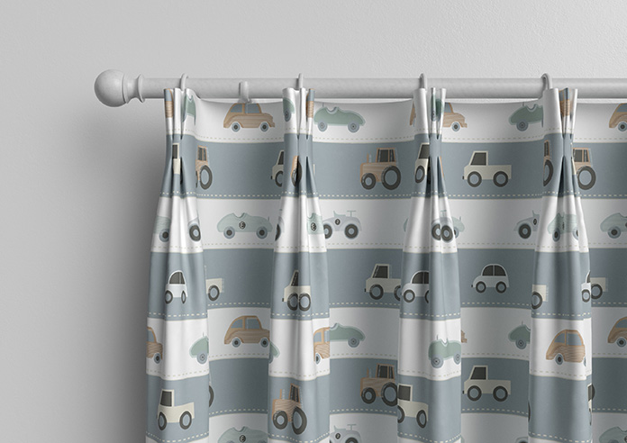 Brum Brum, Drive - Made to Measure Curtains - Image 11